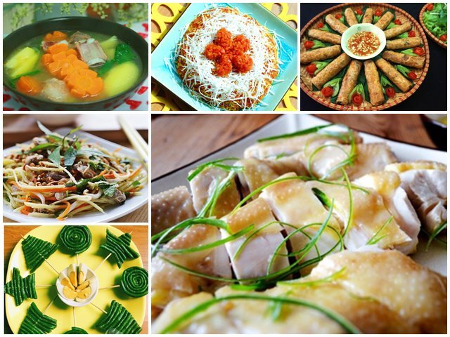Bữa cơm hấp dẫn cho ngày đầu tháng