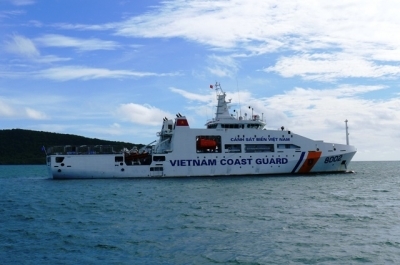 Hải trình dài đầu tiên của tàu Cảnh sát biển 8002