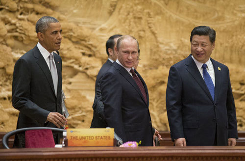 Mỹ đau đầu với Putin, chóng mặt vì Trung Quốc