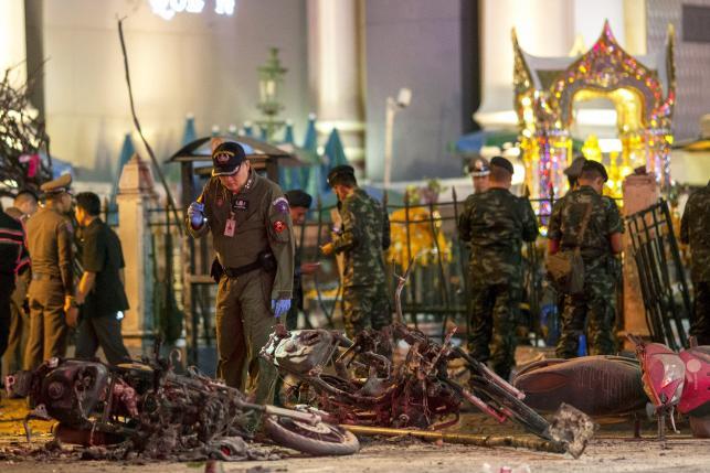 Khách nước ngoài thương vong trong vụ nổ bom tại Bangkok