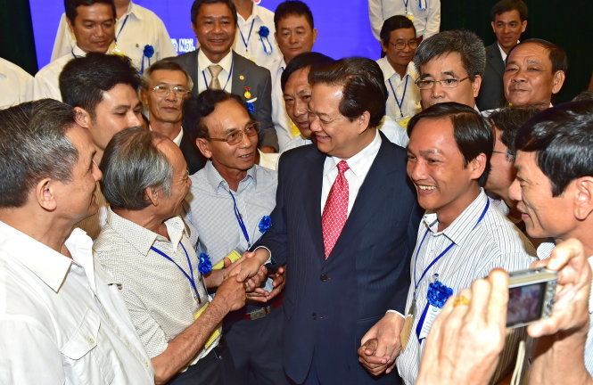Lãnh đạo Chính phủ gặp mặt các nhà khoa học trẻ tiêu biểu 2015