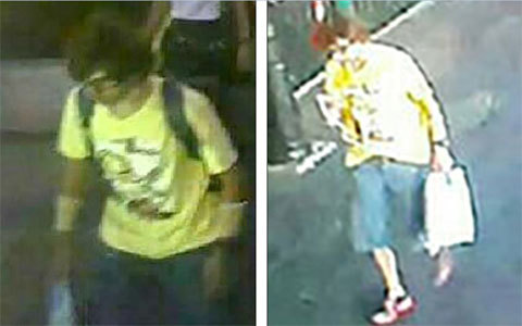 Clip nghi phạm đánh bom Bangkok bình tĩnh ra tay