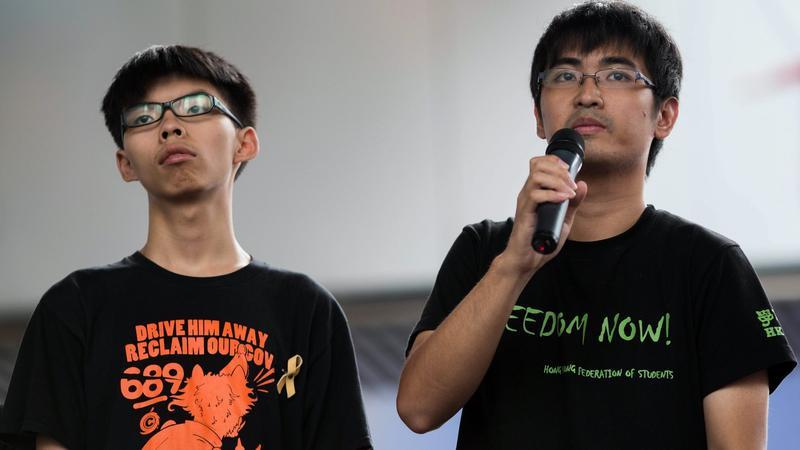 Thủ lĩnh sinh viên biểu tình tại HongKong bị buộc tội