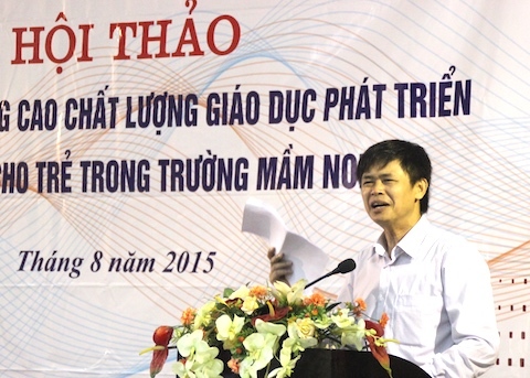 6.532 điểm trường mầm non chưa có sân chơi