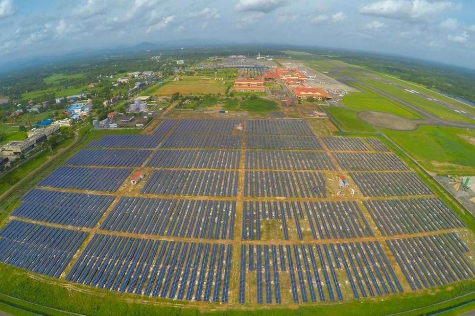 Sân bay đầu tiên hoạt động hoàn toàn bằng năng lượng mặt trời