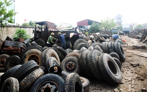 'Ghê răng' vào làng 'thịt ôtô' ở Bắc Giang