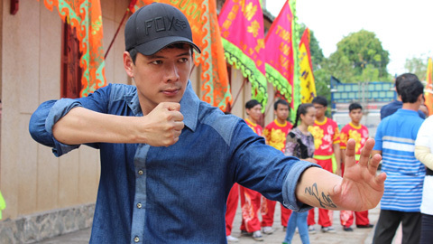Bình Minh đánh võ trong phim truyền hình 7 tỷ