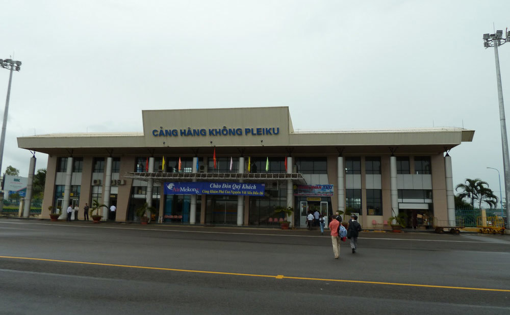 Sân bay Pleiku hoạt động trở lại sau 6 tháng đóng cửa