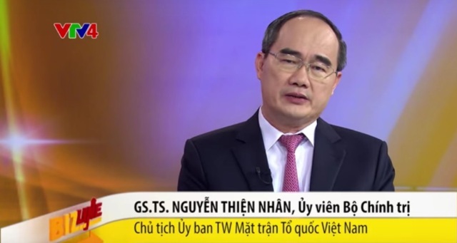 Ông Nguyễn Thiện Nhân phân tích kinh tế bằng tiếng Anh