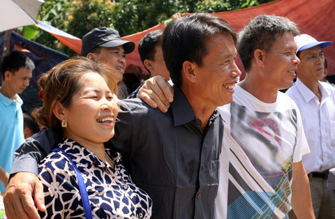 Ngày về của anh em Đoàn Văn Vươn