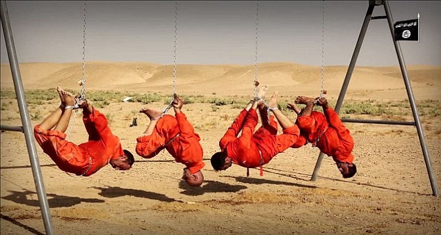 IS thiêu sống dã man 4 binh sỹ Iraq