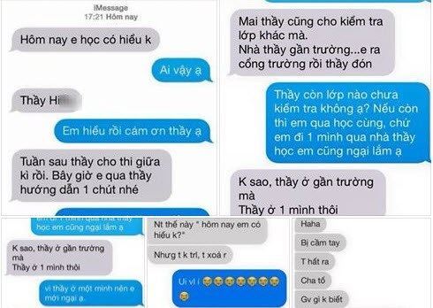 Dùng facebook tống tình cô giáo cũ