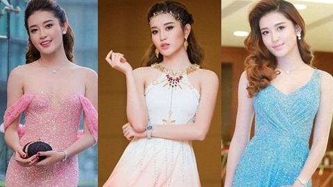 Những chiếc váy không thể rời mắt của Á hậu Huyền My