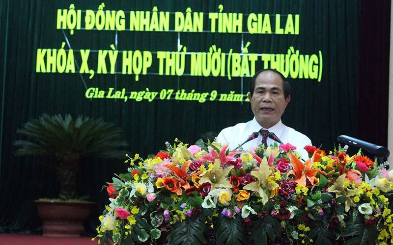 Gia Lai họp bất thường bầu Chủ tịch mới