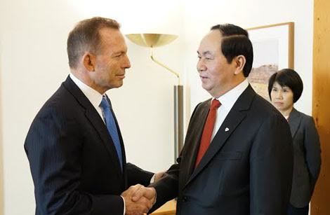 Bộ trưởng Trần Đại Quang thăm chính thức Australia