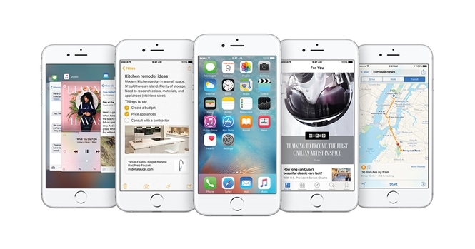 Apple bắt đầu cho nâng cấp iOS 9