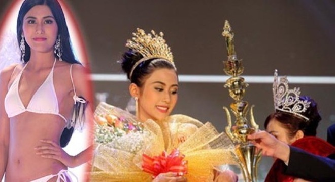 Cận cảnh nhan sắc Hoa hậu