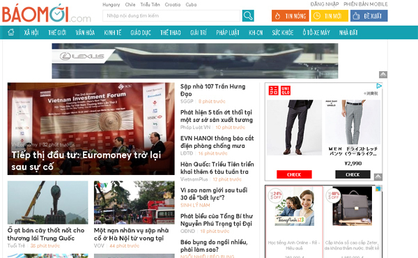 Baomoi.com, soha.vn bị xử phạt