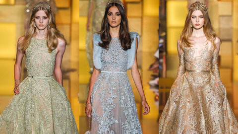 Kinh ngạc trước những bộ váy huyền ảo của Elie Saab