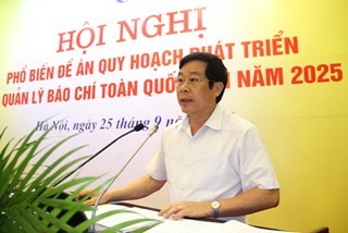 Bộ trưởng Nguyễn Bắc Son: Quy hoạch để báo chí phát triển mạnh hơn
