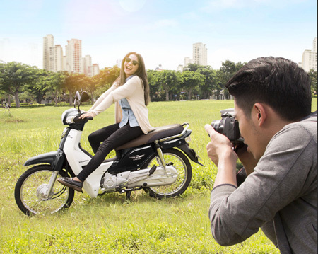 Super Dream 110 phiên bản mới - Huyền thoại sánh cùng phong cách