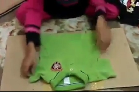 Clip: Mẹo gấp quần áo siêu nhanh, siêu đẹp