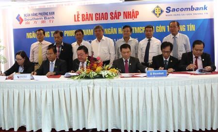 Southern Bank chính thức sáp nhập vào Sacombank