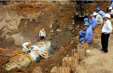Sau 15 lần vỡ ống nước, Hà Nội xin Thủ tướng cơ chế đặc thù