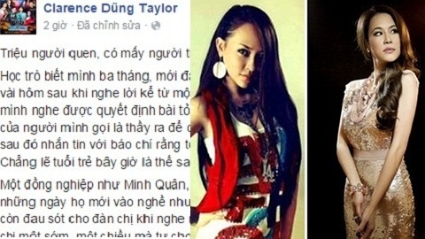 Mượn lời Minh Quân, Dũng Taylor đáp trả học trò Thu Phương