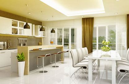 Những kiêng kỵ trong bố trí nhà bếp