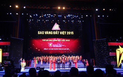 Hơn 1.500 thương hiệu được vinh danh Sao vàng Đất Việt