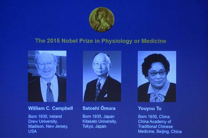 Nobel Y học 2015 vinh danh các phép chữa bệnh ký sinh trùng