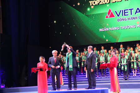 VietABank nhận giải Sao Vàng Đất Việt