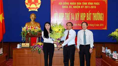 Thủ tướng phê chuẩn Chủ tịch tỉnh Vĩnh Phúc