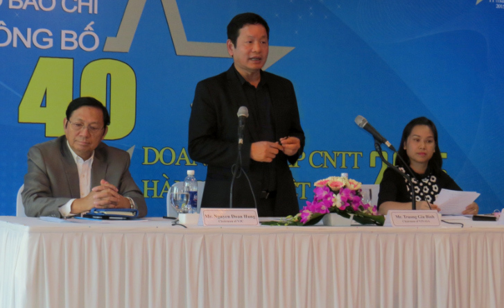 Chính thức công bố 40 doanh nghiệp CNTT hàng đầu VN 2015