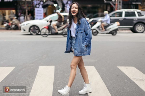 Lạnh trời, denim 