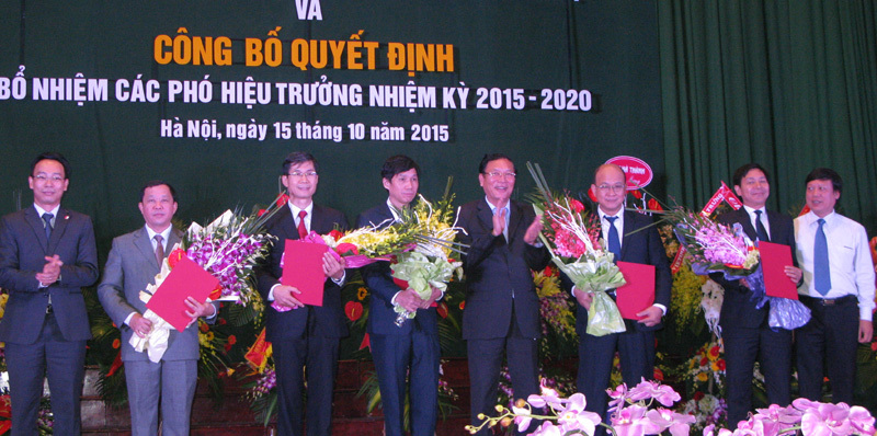 ĐH Bách khoa Hà Nội bổ nhiệm 5 hiệu phó