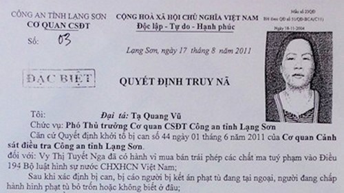 Trùm buôn ma tuý sa lưới sau 4 năm truy nã