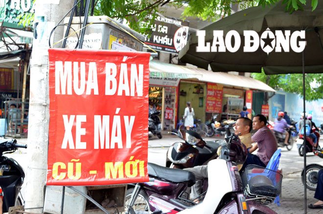 Luật ngầm ăn chia của dân buôn xe máy cũ