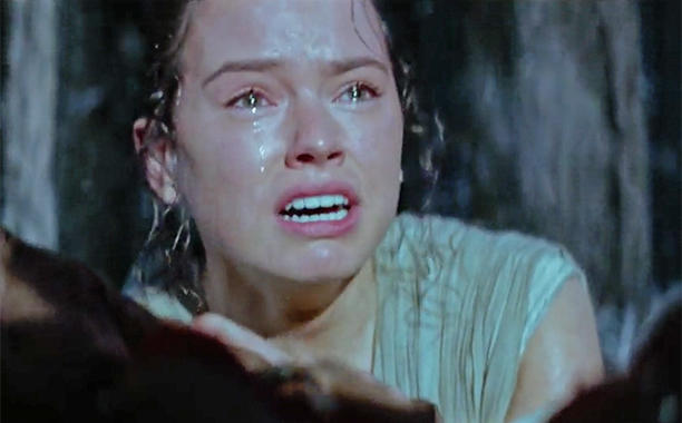 Diễn viên bật khóc khi xem trailer 'Star Wars 7'