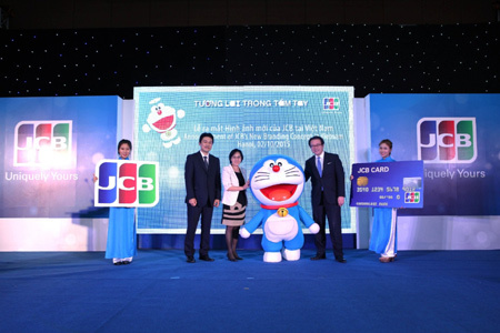 Doraemon - hình ảnh thương hiệu của JCB tại VN