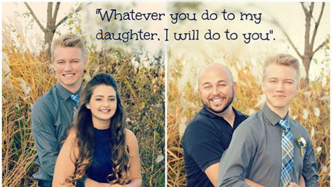 Lời cảnh báo của ông bố với bạn trai con gái nổi tiếng cộng đồng mạng
