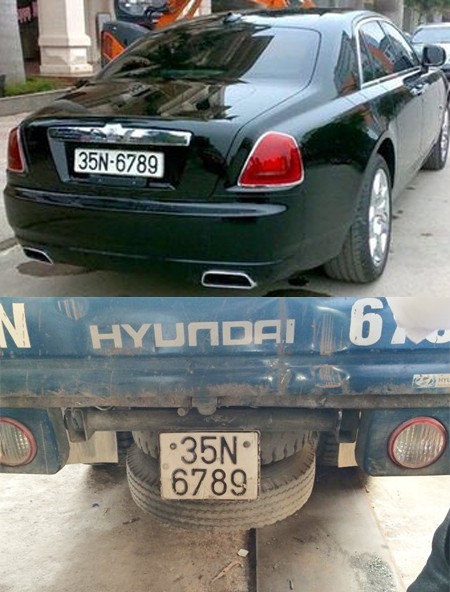 Đại gia Ninh Bình đi Rolls-Royce 17 tỷ dùng biển giả 6789