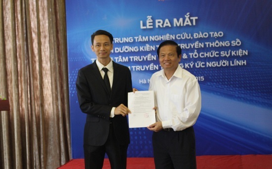Ra mắt 3 trung tâm của Hội Truyền thông số Việt Nam