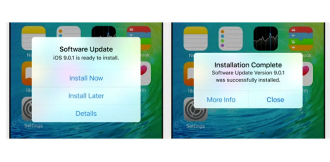 Cập nhật iOS 9.1 ban đêm khiến iPhone mất hết báo thức
