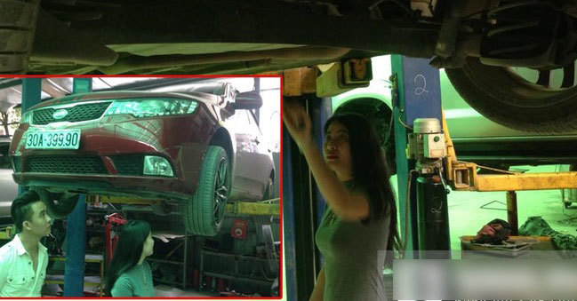 Chủ xe tát người bán xăng đưa xe đi 