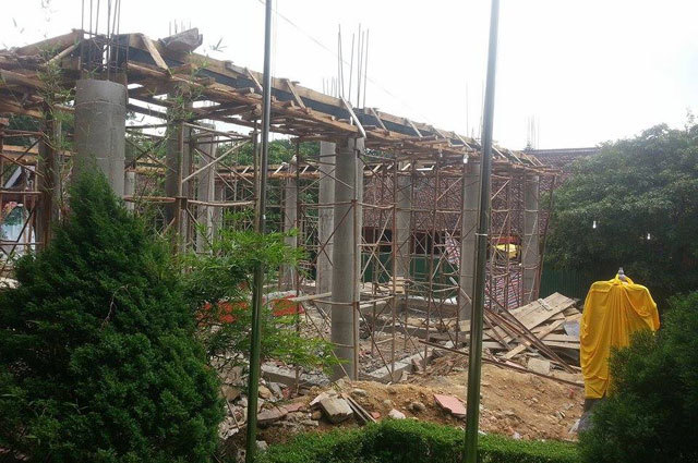 Ngang nhiên tiếp tục xây dựng không phép tại Yên Tử