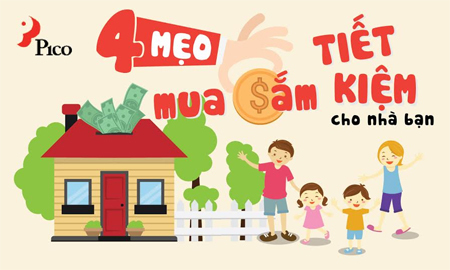 4 mẹo mua sắm tiết kiệm