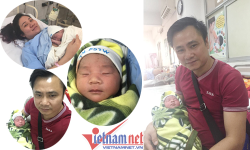 Tự Long công bố hình ảnh đầu tiên về con gái