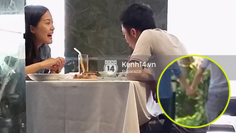 Cường Đô La đi ăn và công khai nắm tay người tình mới